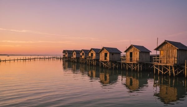 Pourquoi admirer les carrelets de pêche le long de l eau